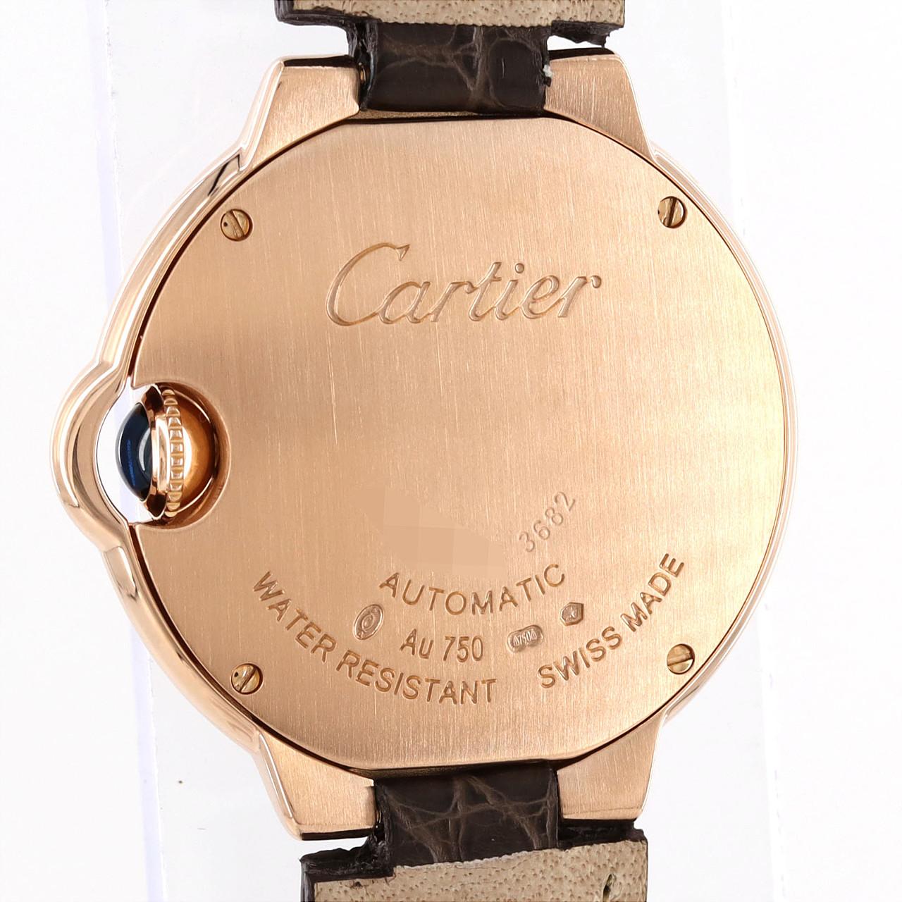 Cartier Ballon Bleu PG･11P WE902063 PG･RG自動上弦