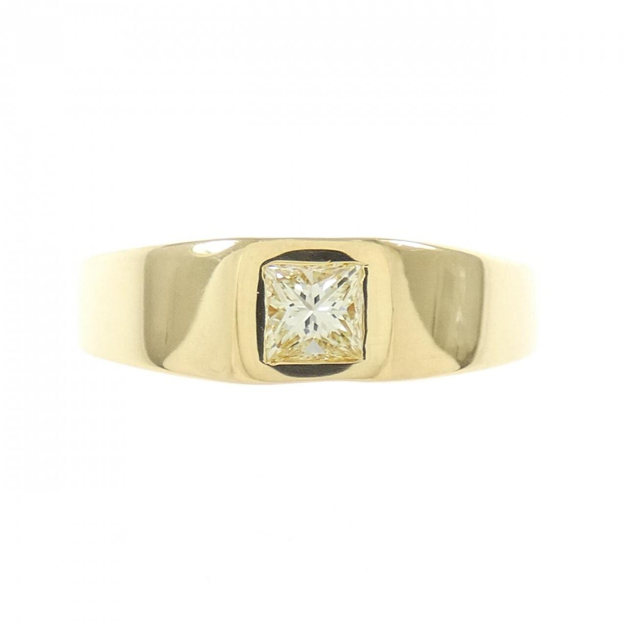 K18YG ダイヤモンド リング 0.308CT