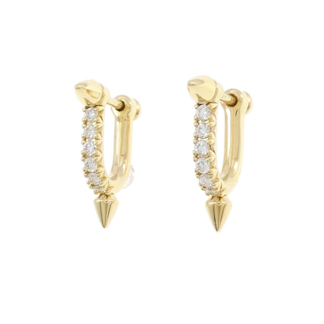 ティファニー タイタン ピアス 0.19CT