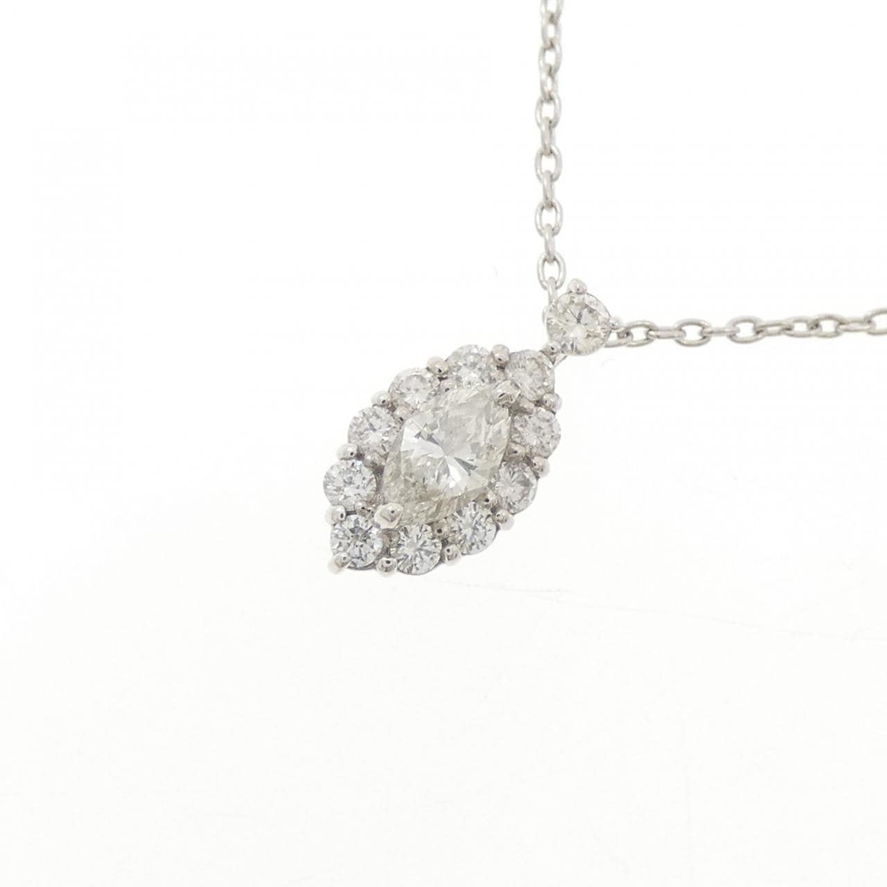 PT950/PT850 ダイヤモンド ネックレス 0.30CT