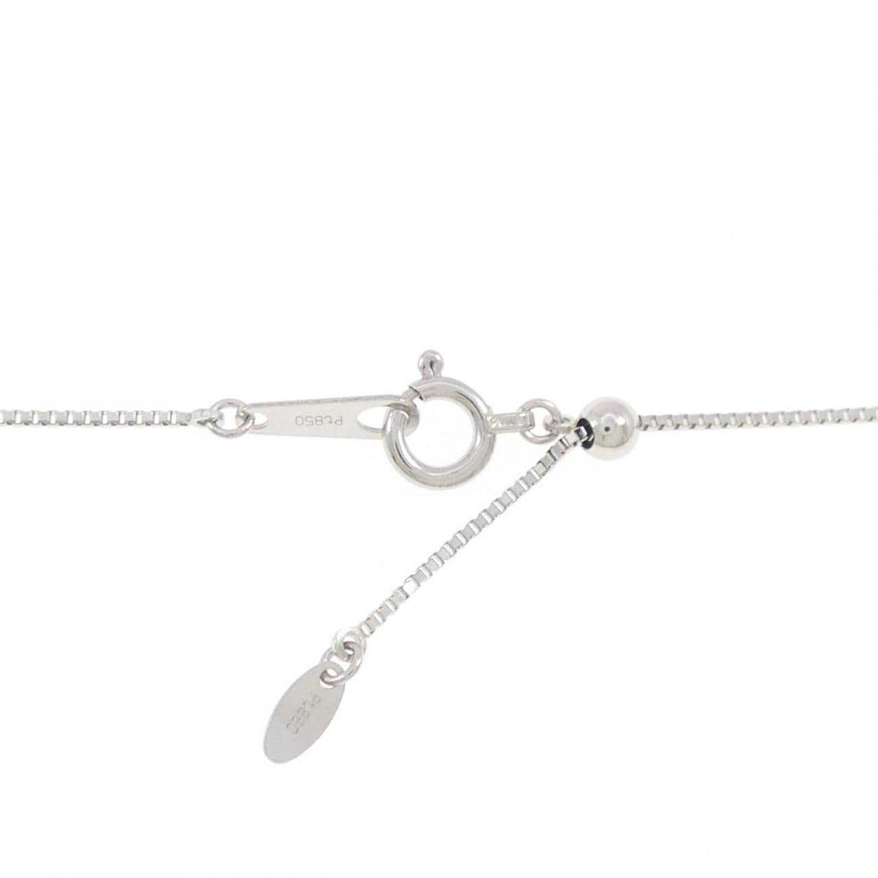 PT900/PT850 ダイヤモンド ネックレス 0.114CT FIPP SI1
