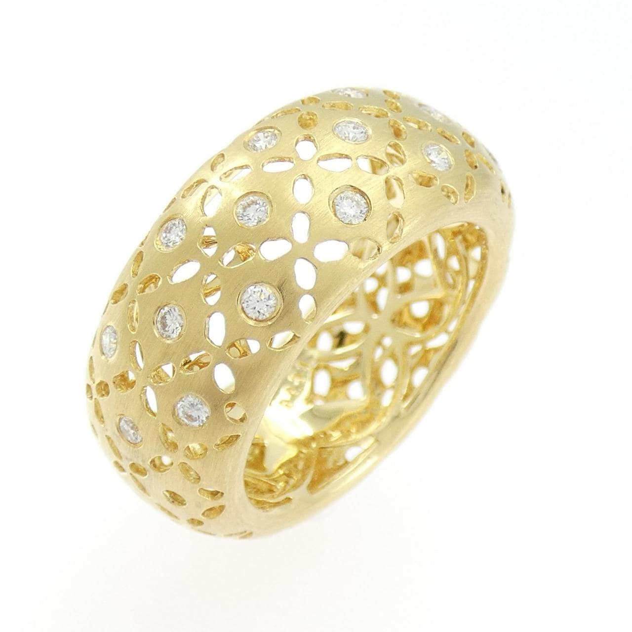 750YG ダイヤモンド リング 0.31CT