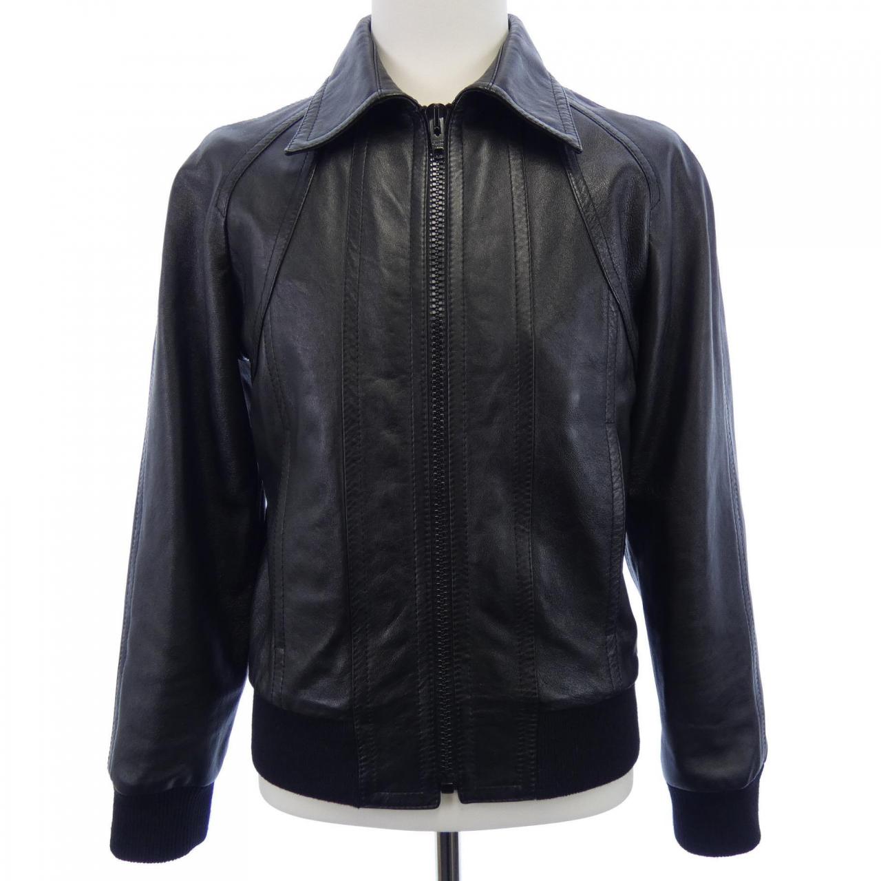 セリーヌ CELINE カットアウト ブルゾン 2EF32280D レザージャケット