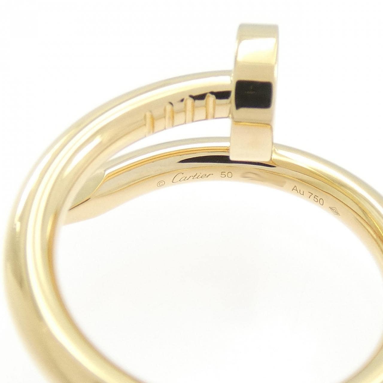 カルティエ ジュスト アン クル リング