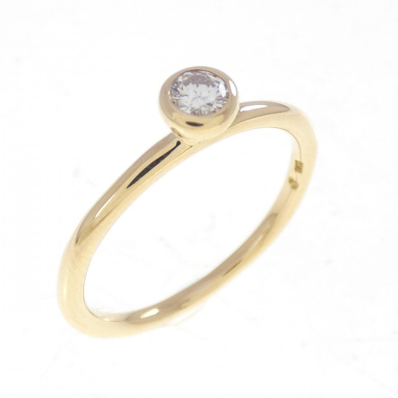 K18YG ダイヤモンド リング