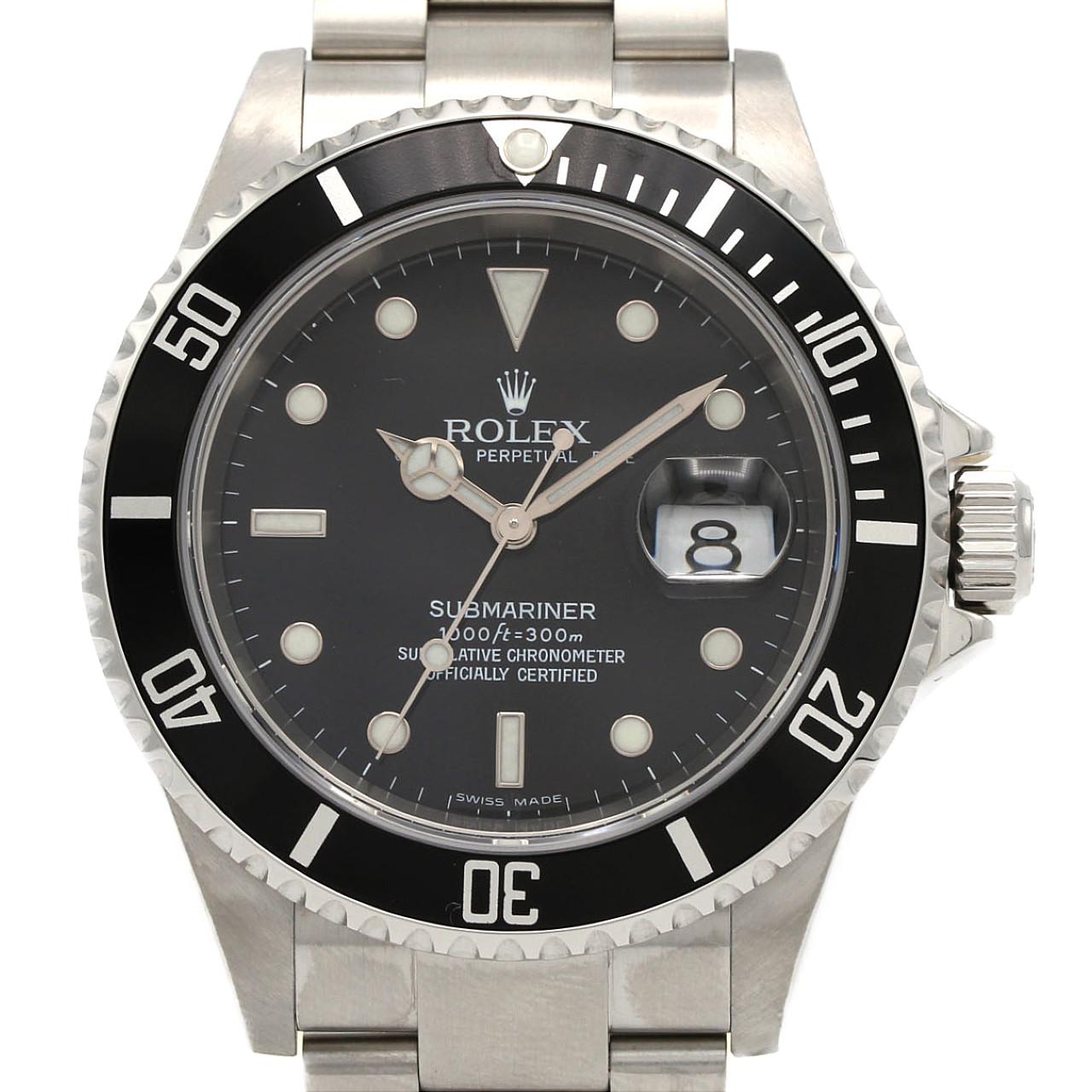 ロレックス サブマリーナーデイト 16610 SS 自動巻 Z番