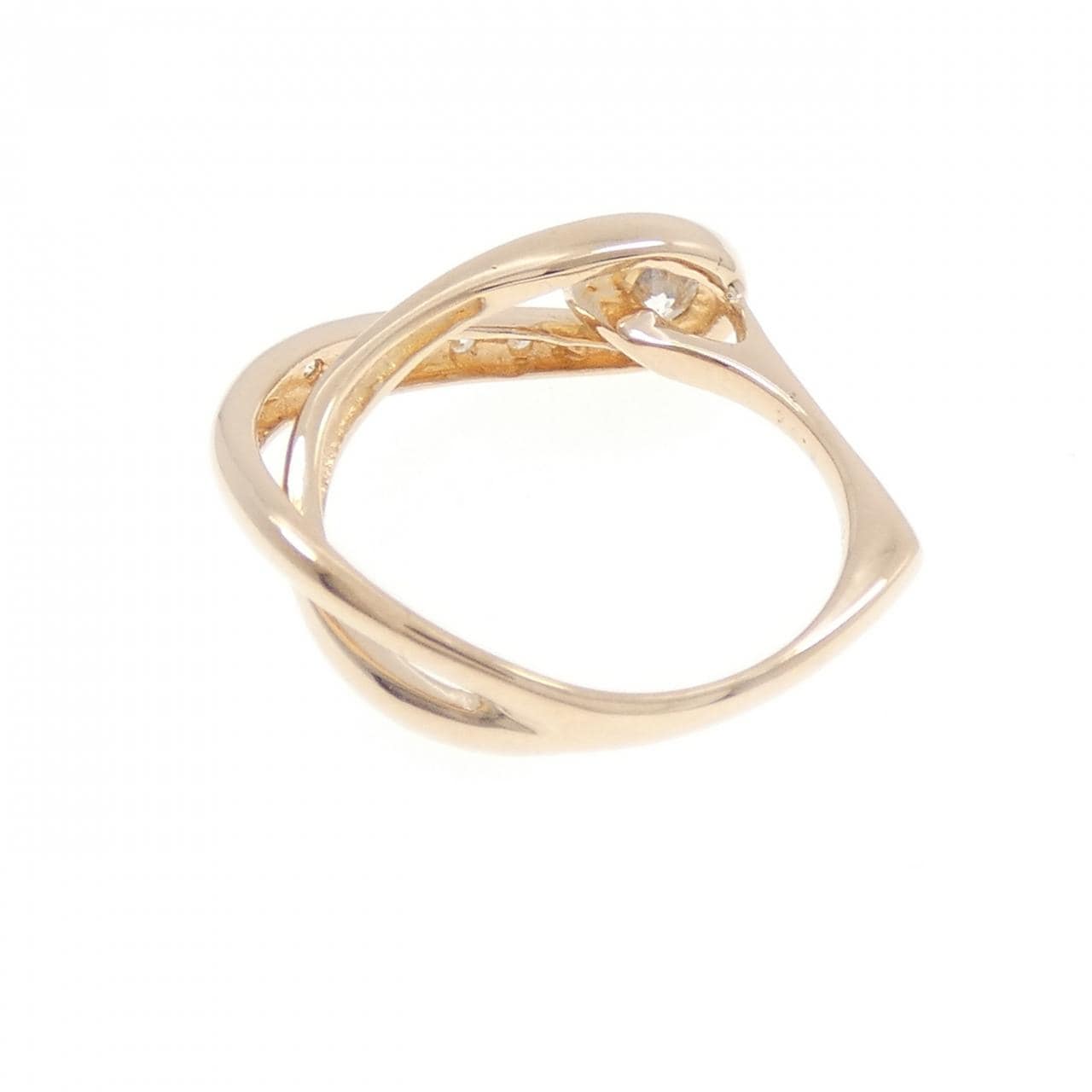 K18PG ダイヤモンド リング 0.20CT