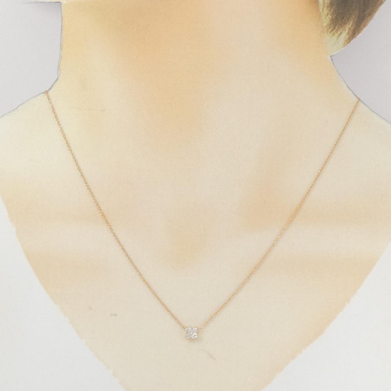 ポンテヴェキオ ダイヤモンド ネックレス 0.14CT