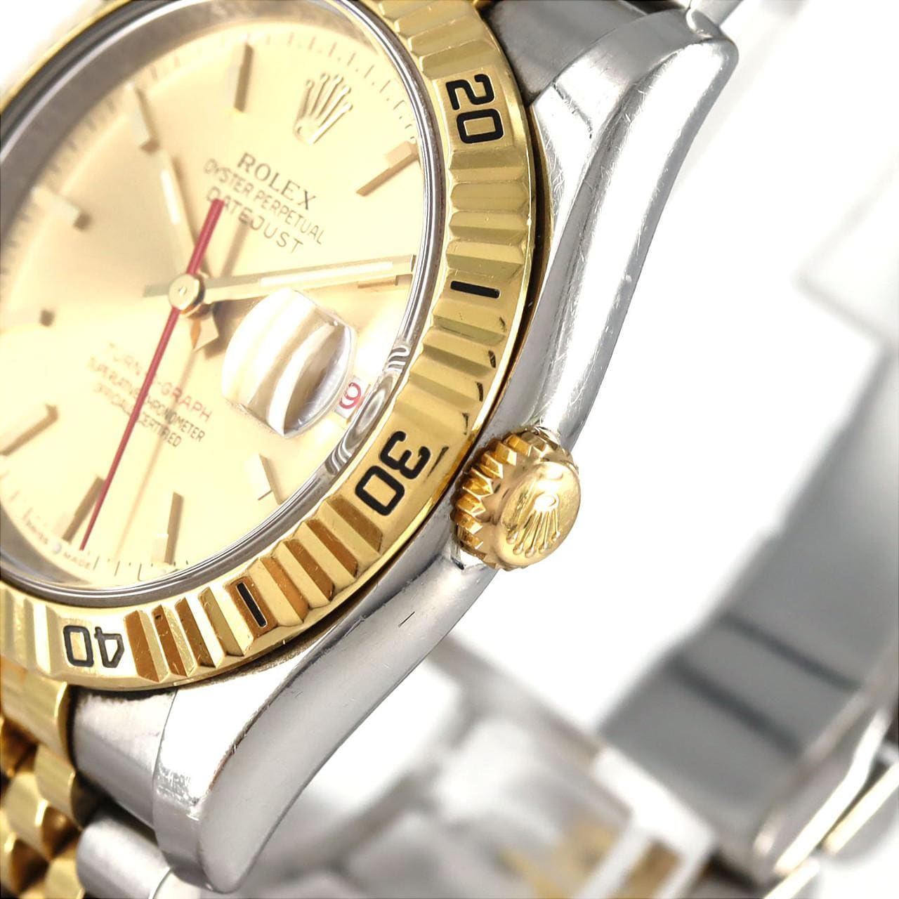 【ノーメンテナンス還元価格】ロレックス ターノグラフ 116263･5 SSxYG 自動巻 D番