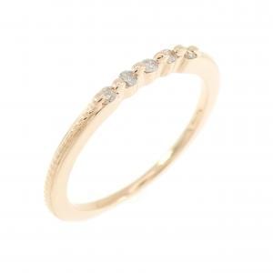 アガット ダイヤモンド リング 0.05CT