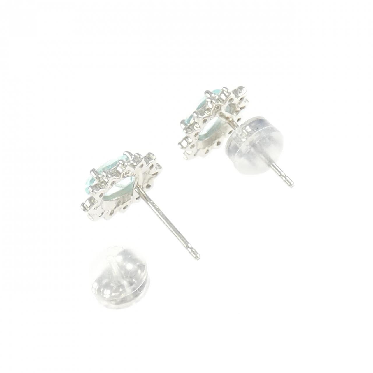 PT900 パライバトルマリン ピアス 0.89CT