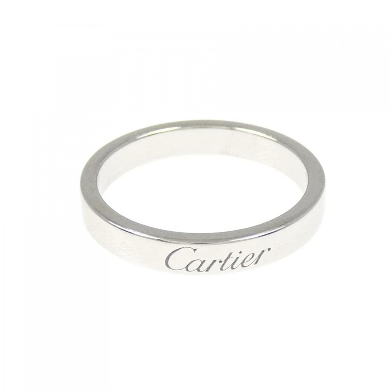 Cartier engraved ring