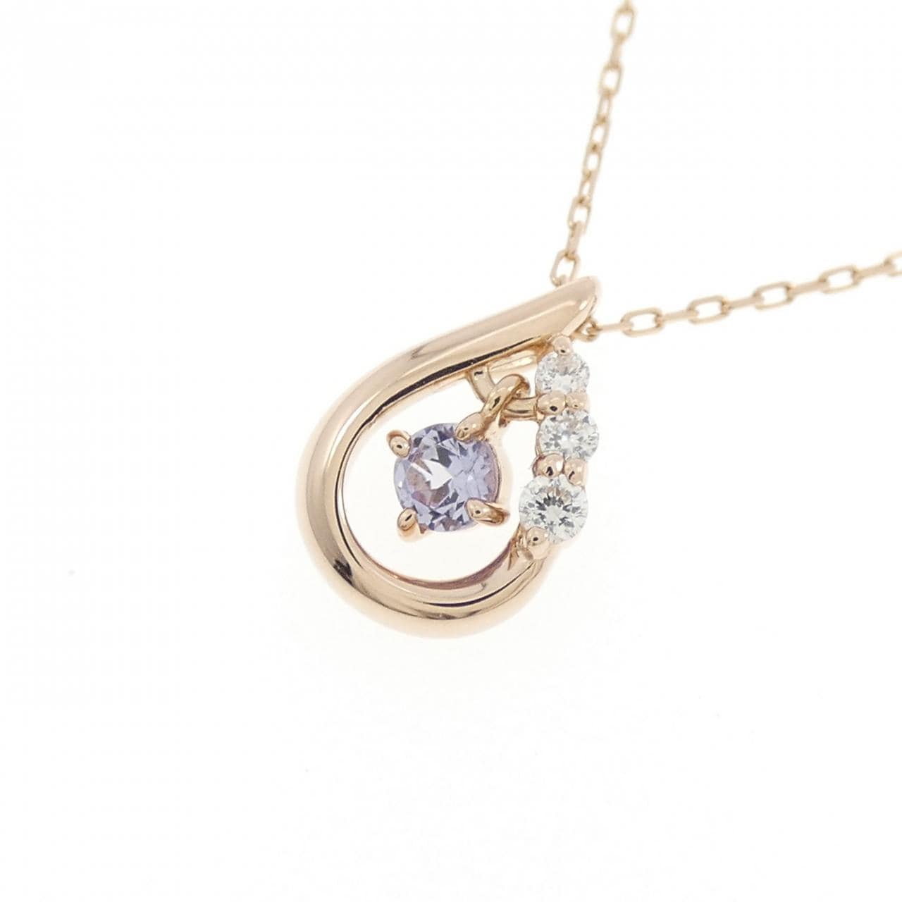 4゜C タンザナイト ネックレス