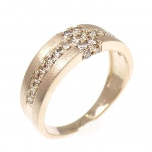 K18PG ダイヤモンド リング 0.30CT