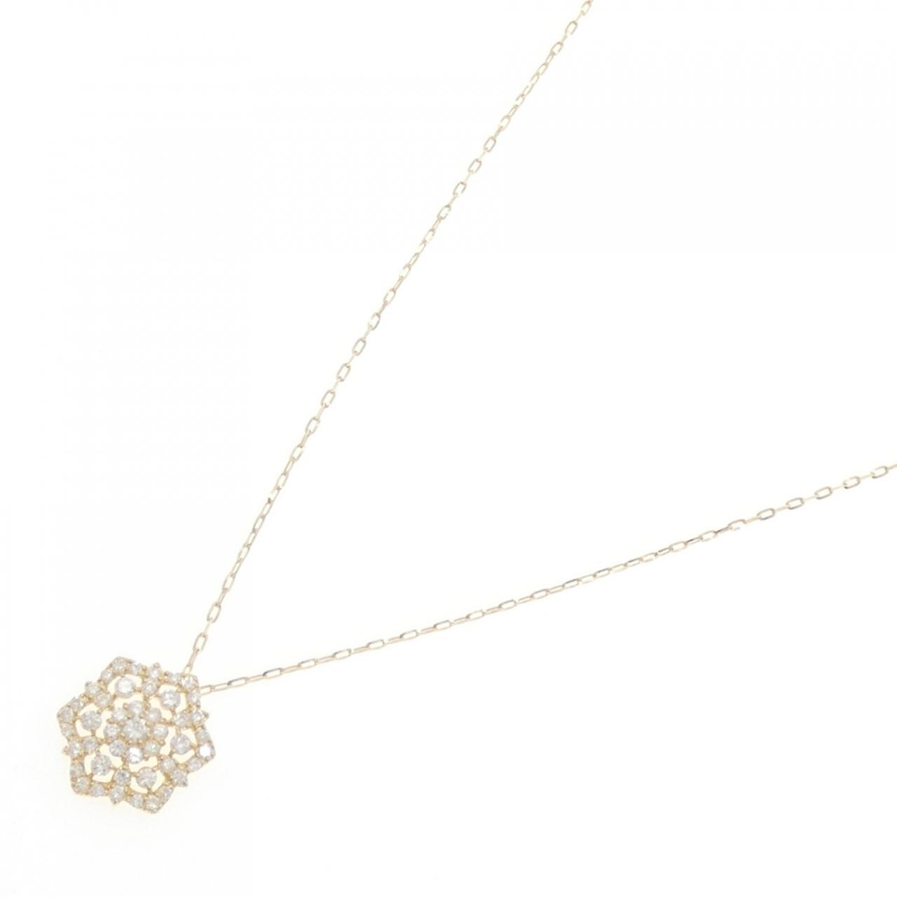 K18YG ダイヤモンド ネックレス 0.50CT