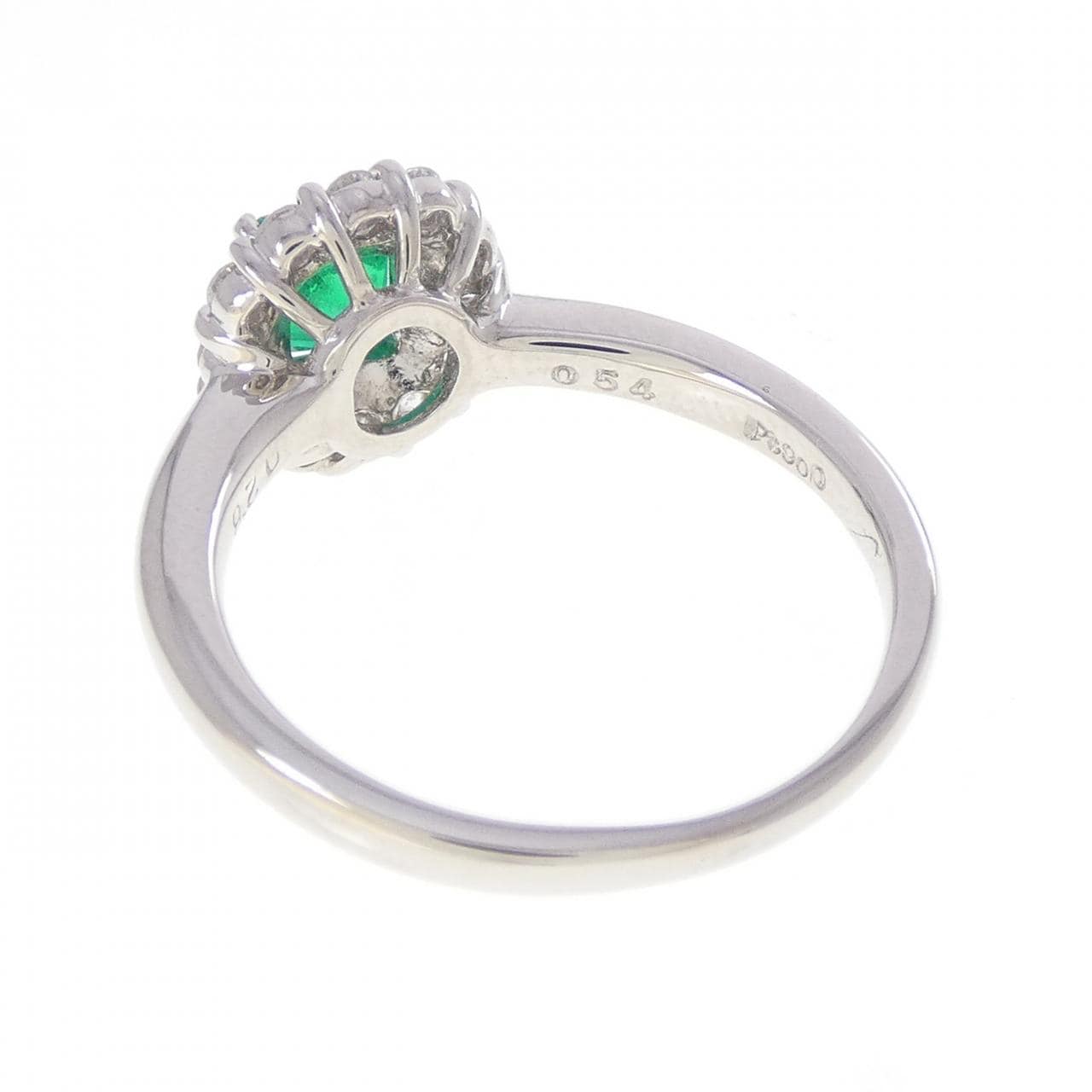 PT900 エメラルド リング 0.54CT