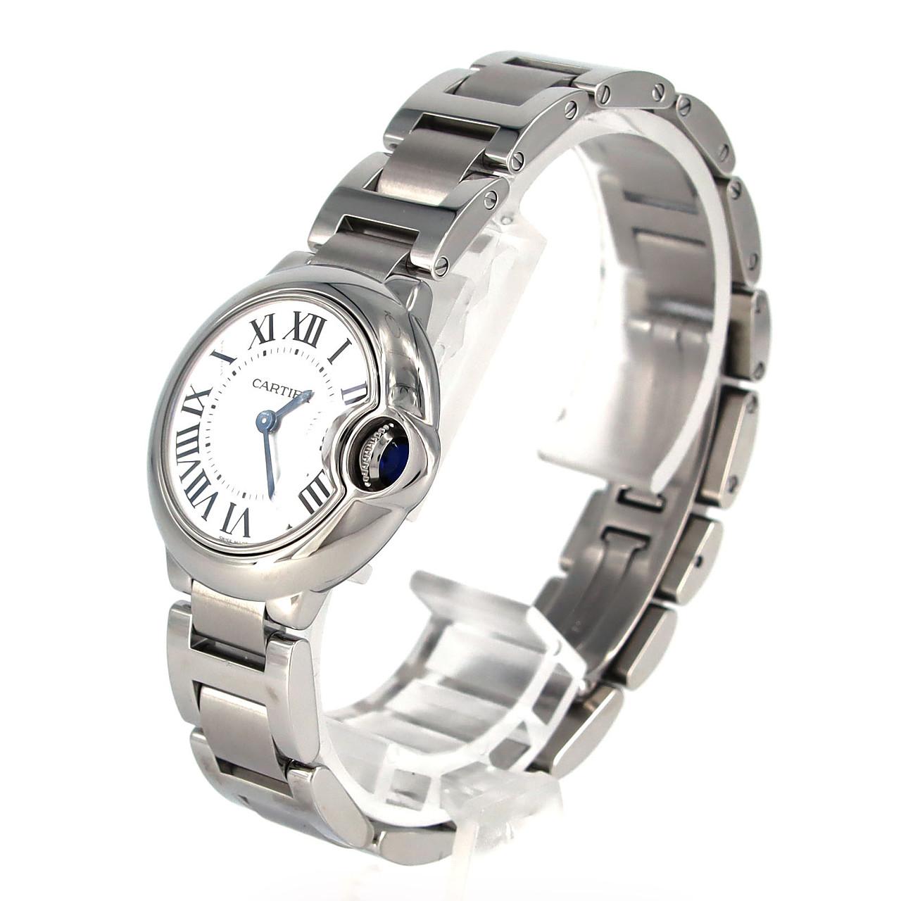 Cartier Ballon Blue SM W69010Z4 SS Quartz