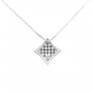 K18WG ダイヤモンド ネックレス 1.00CT