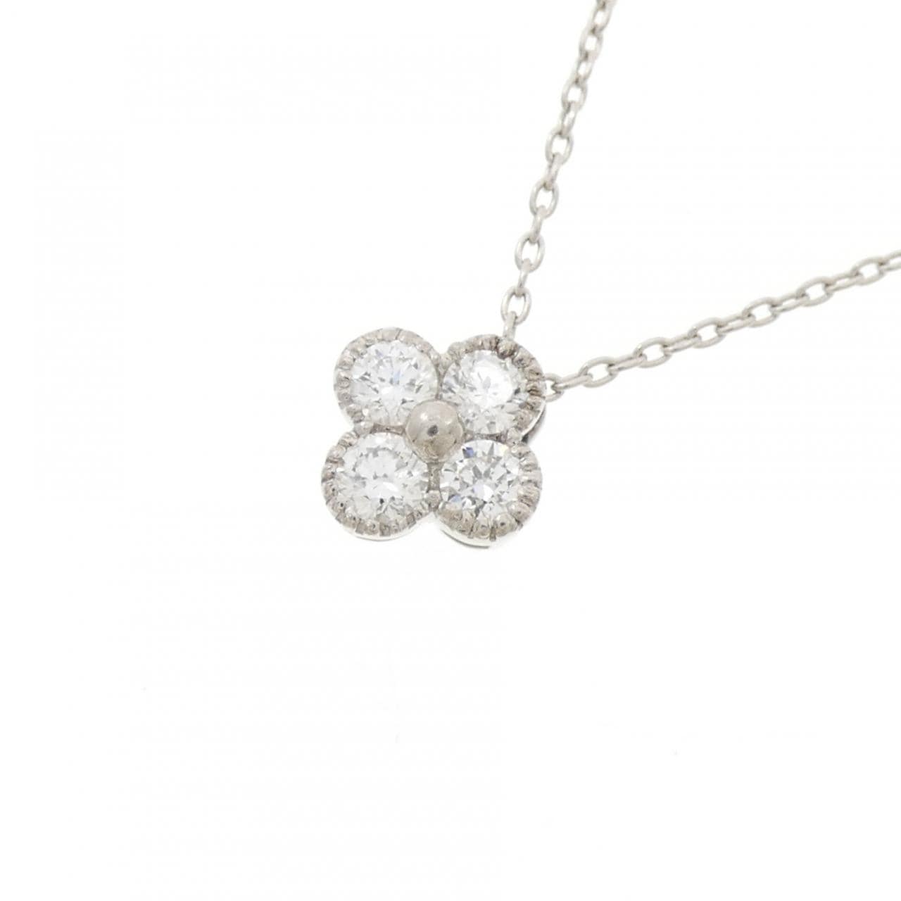 PT900/PT850 ダイヤモンド ネックレス 0.251CT