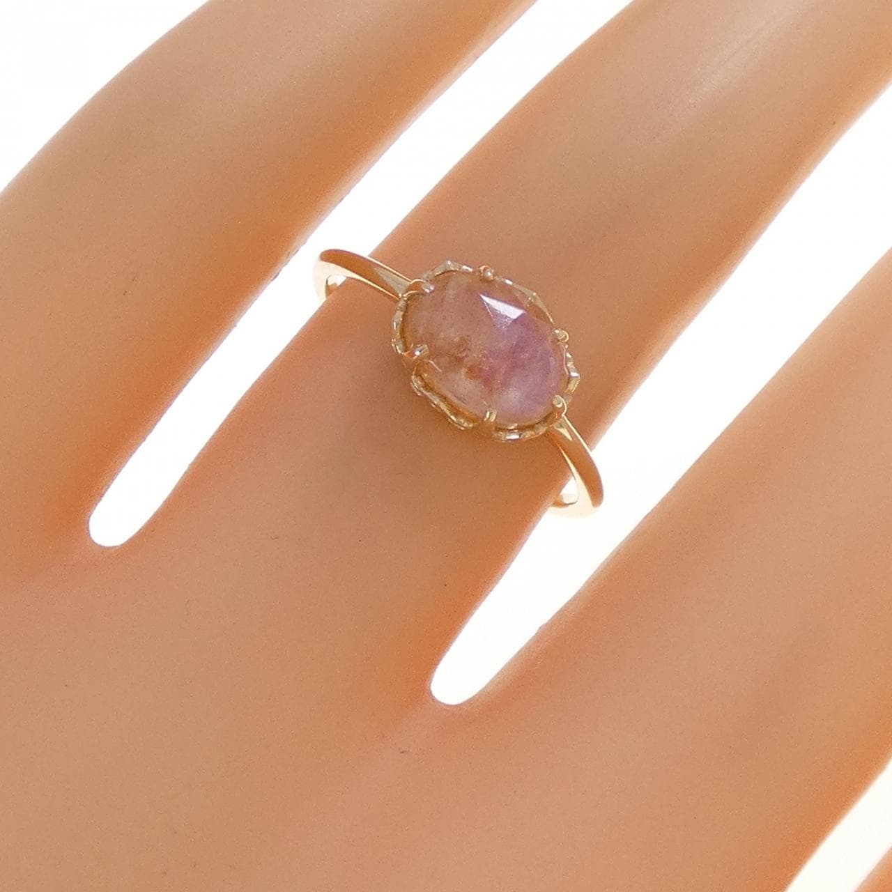 アガット ムーンストーン リング