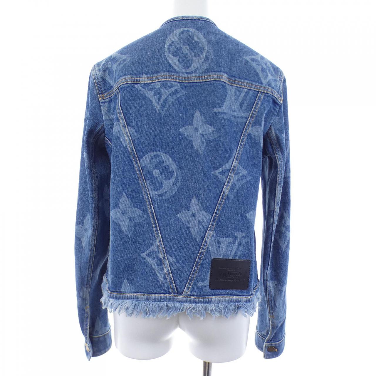 ルイヴィトン LOUIS VUITTON ジャイアントモノグラム カラーレス FKJA06ZPY デニムジャケット