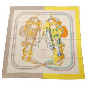 エルメス HERMES BRIDES DE GALA APPLIQUE PIQUE H243940S カレジェアン140 ショール