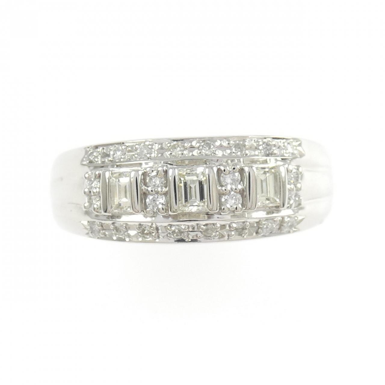 PT950 ダイヤモンド リング 0.45CT