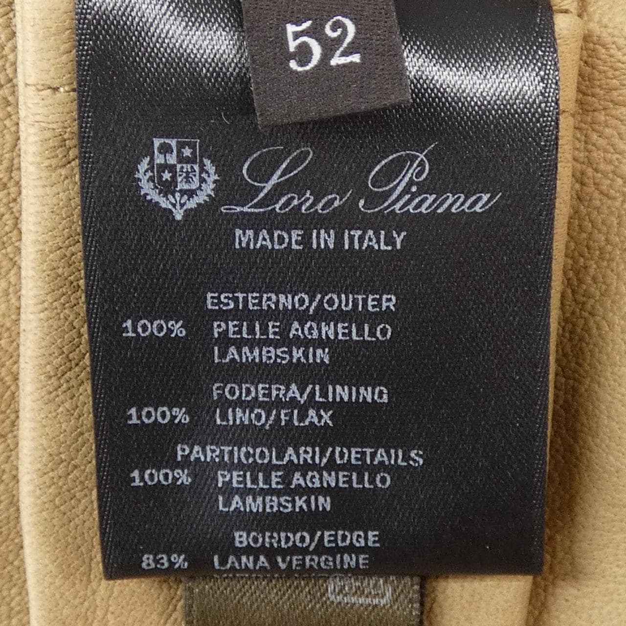 ロロピアーナ Loro Piana ノバックボンバージャケット FAQ4127 レザージャケット