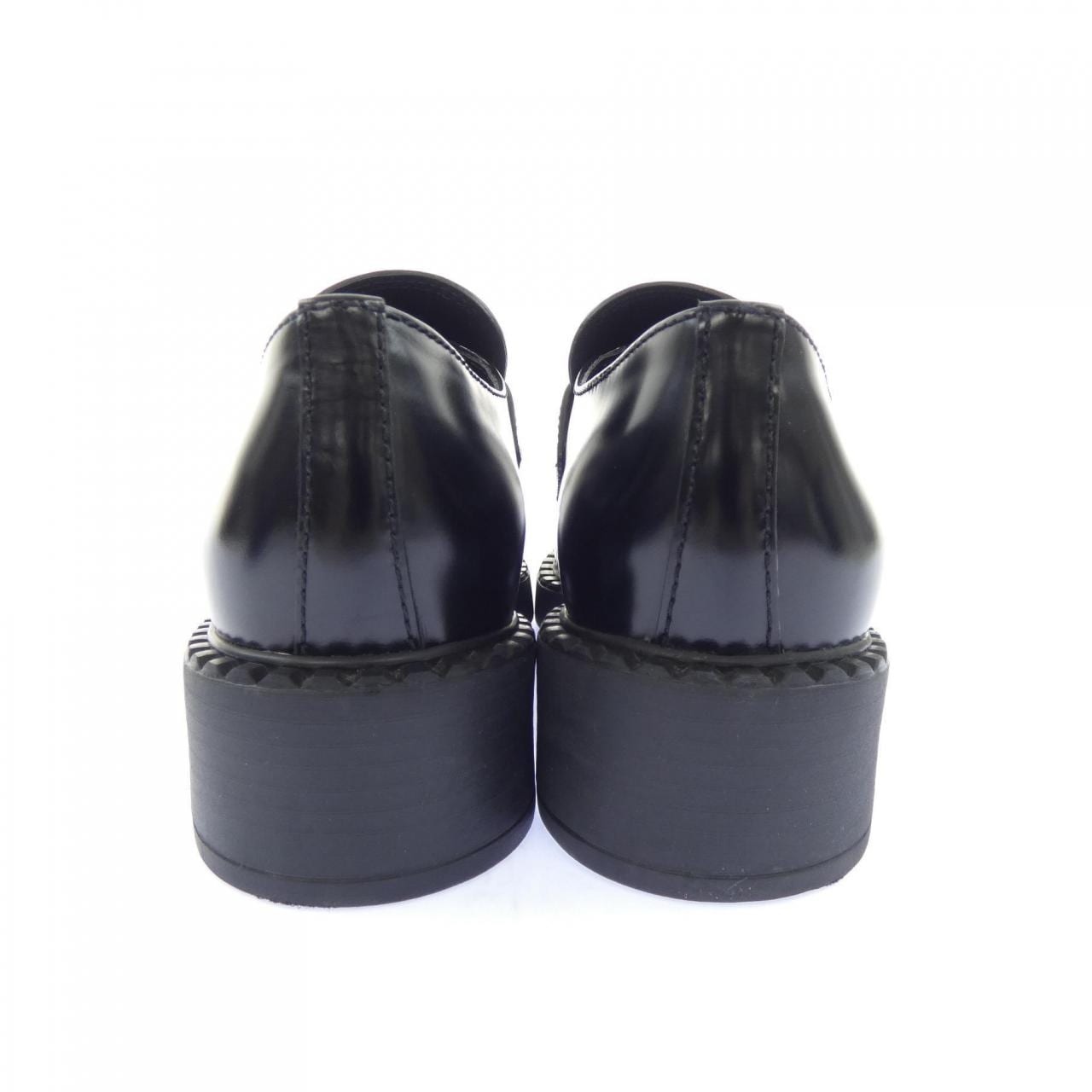 プラダ PRADA チョコレート ローファー トライアングルロゴ 1D246M シューズ
