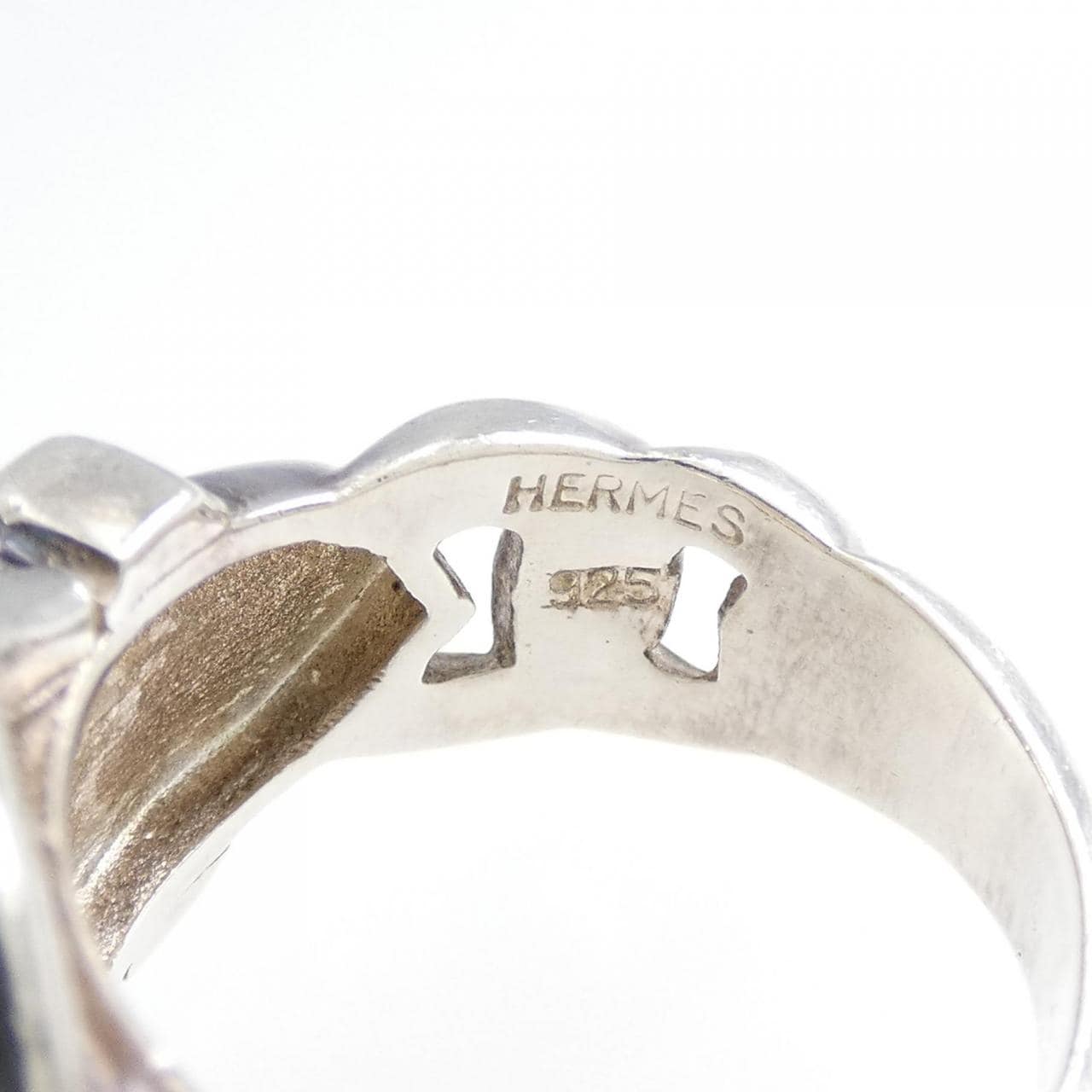 [vintage] HERMES Bookle Serie Ring