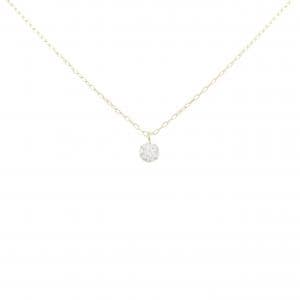 K18YG ダイヤモンド ネックレス 0.216CT G SI2 VG