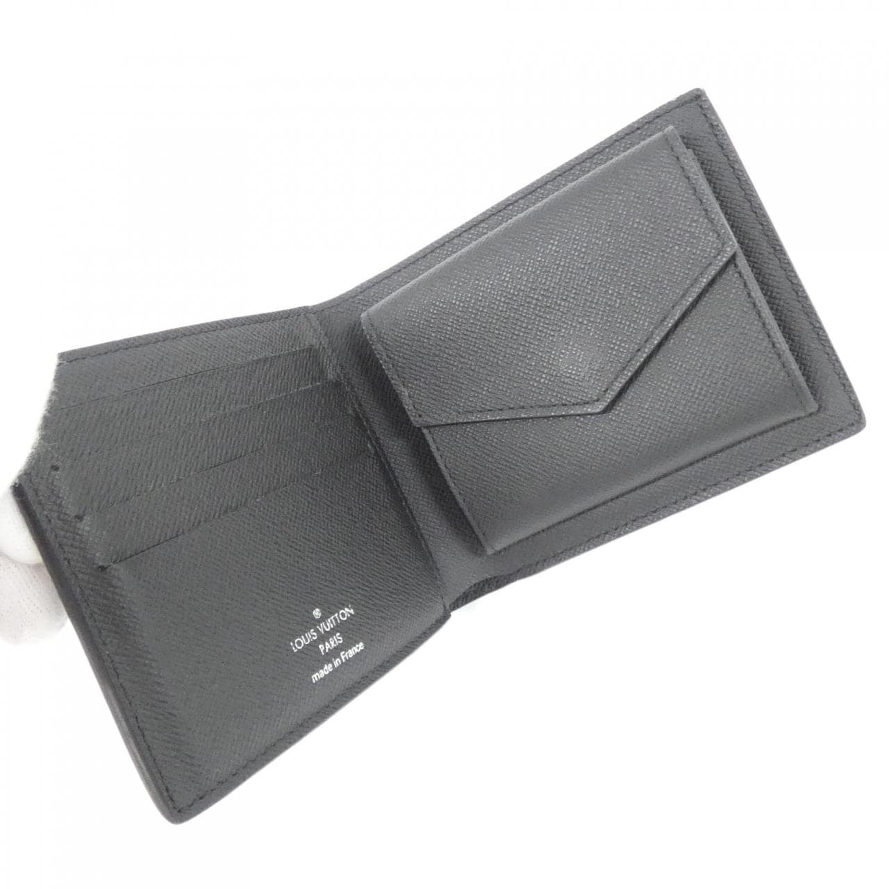 LOUIS VUITTON Monogram Eclipse Portefeuille Marco M62545 Wallet