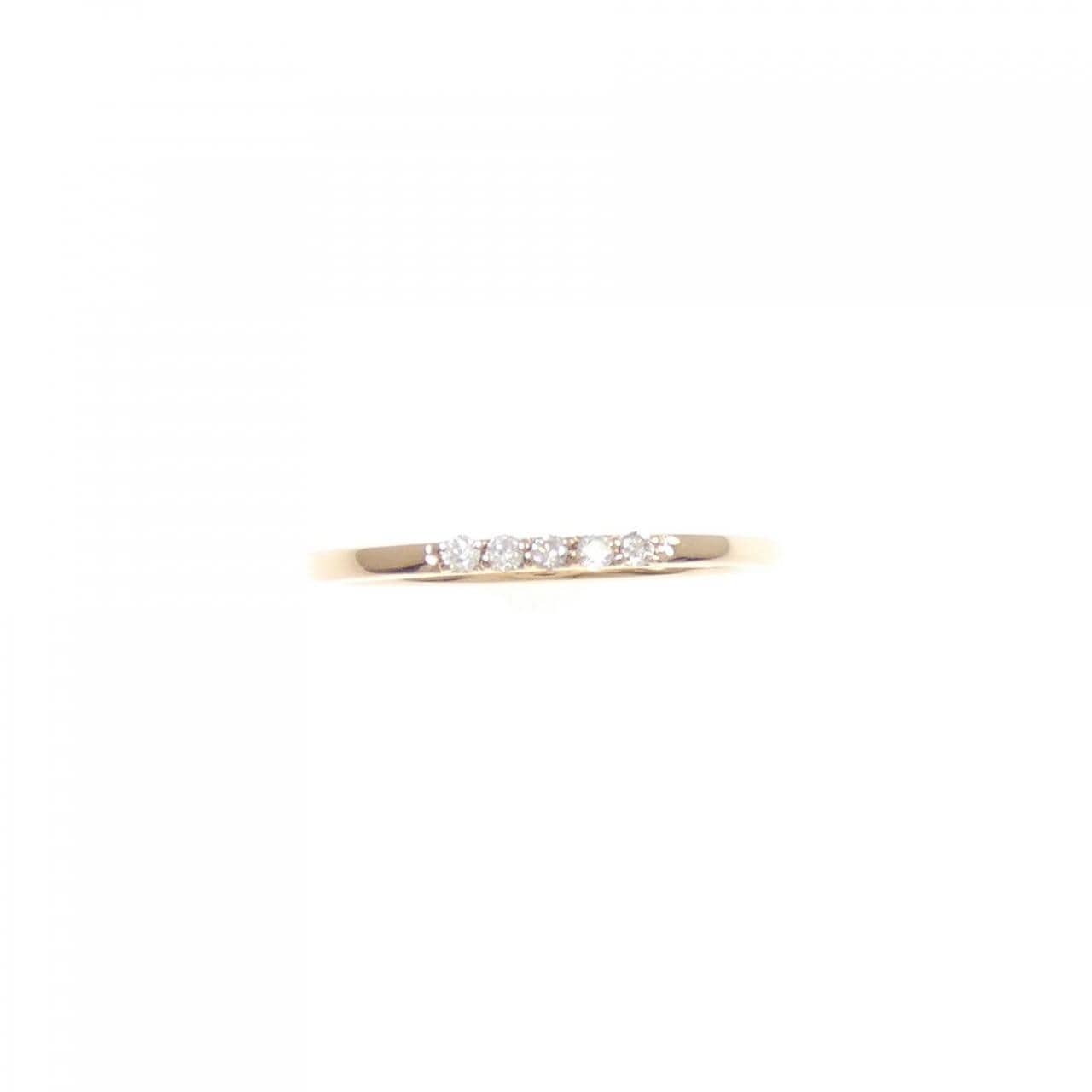 K18PG ダイヤモンド リング 0.05CT