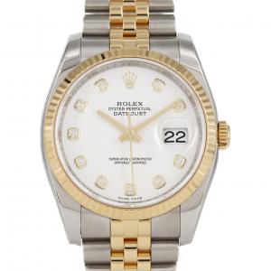 ロレックス デイトジャスト 116233G SSxYG 自動巻 ランダム番