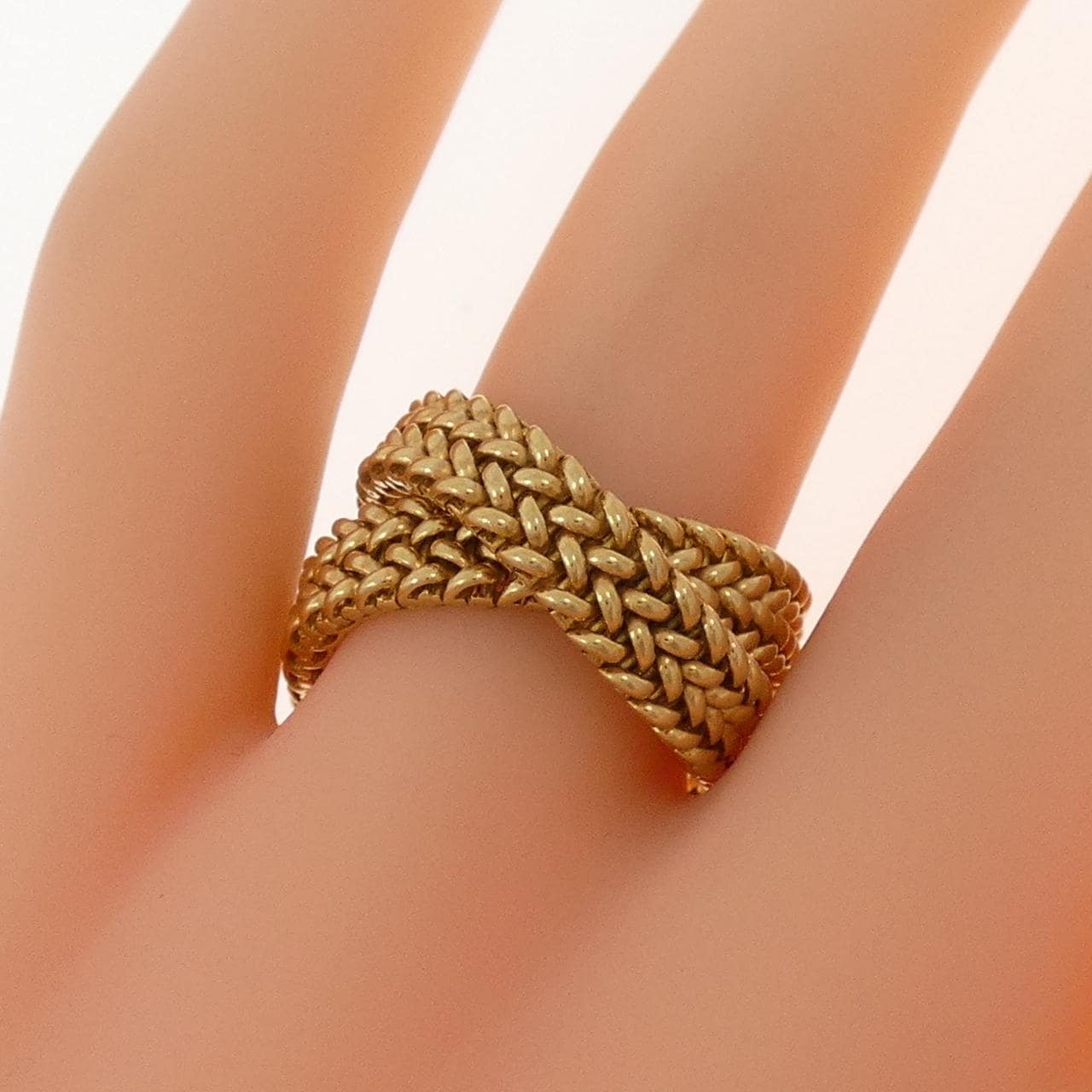 【ヴィンテージ】エルメス 750YG  リング