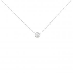 スタージュエリー ムーンセッティング ネックレス 0.06CT