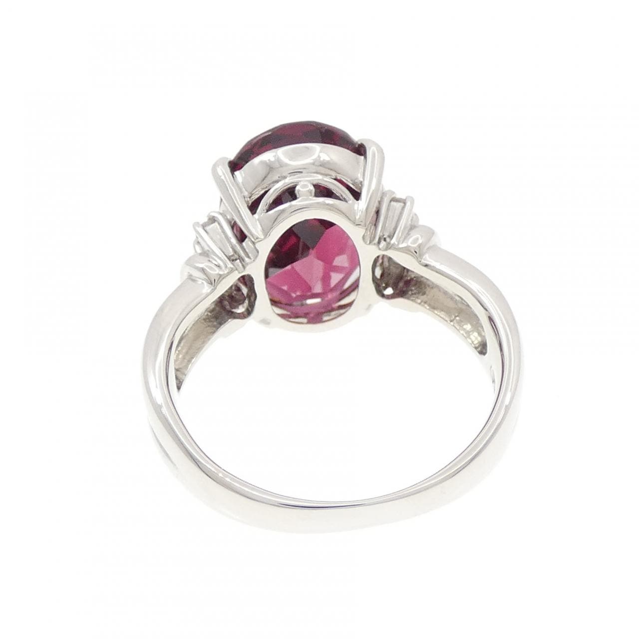 PT900 ガーネット リング 7.12CT