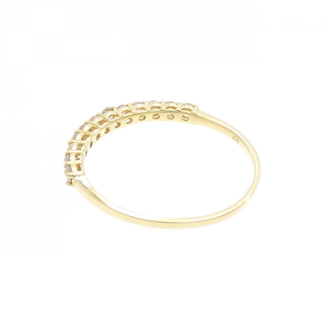 [新品] K18YG鑽石0.30CT
