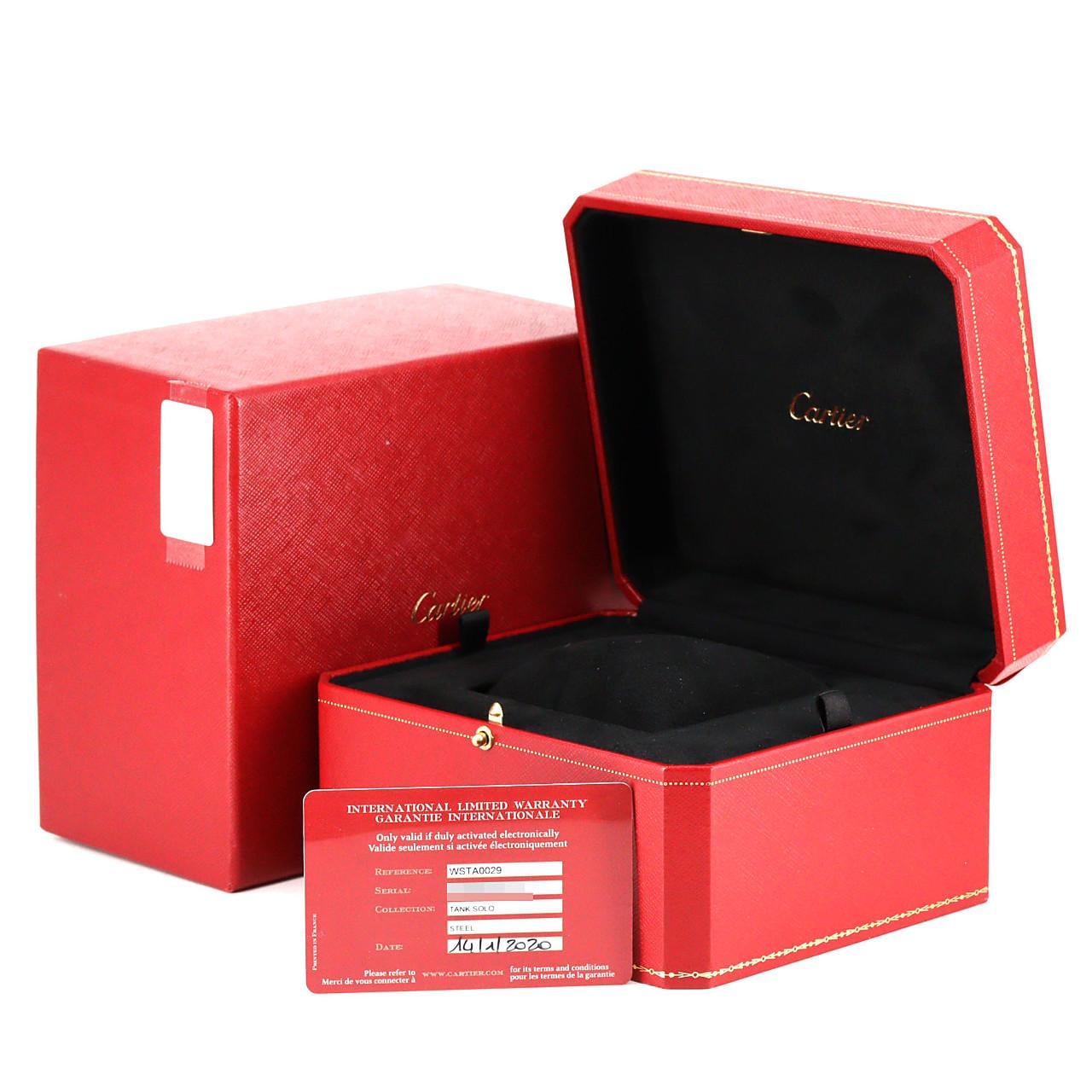 カルティエ タンクソロXL WSTA0029 SS 自動巻