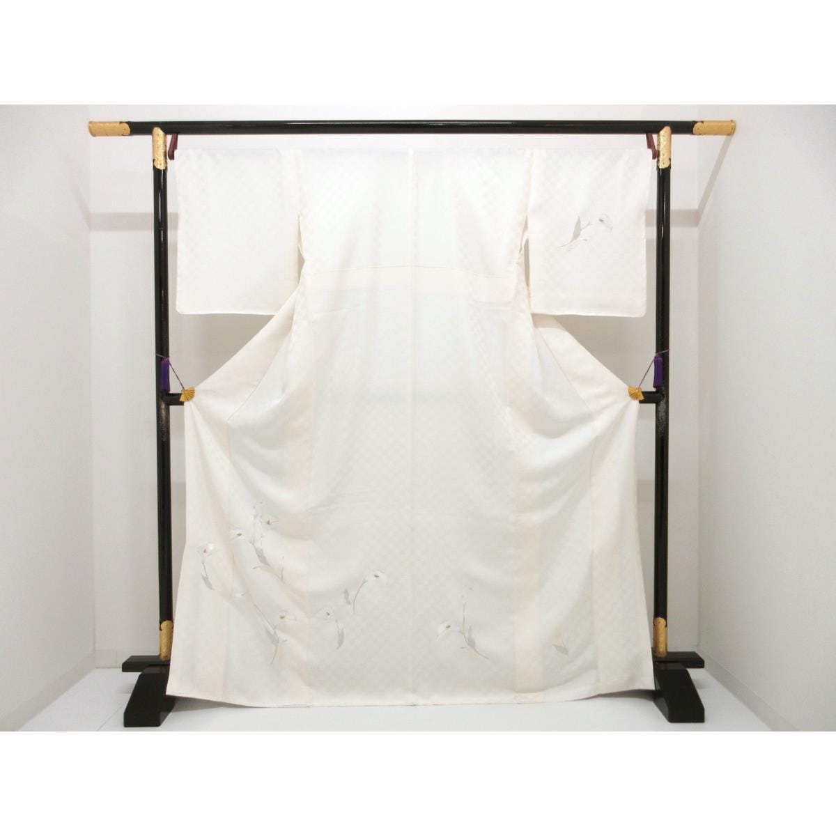 【新品】訪問着　刺繍加工