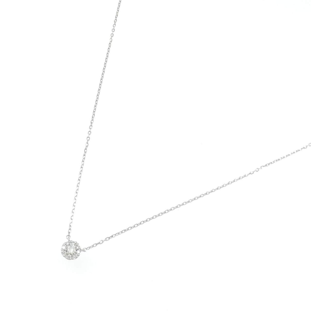 スタージュエリー ヘイロー ネックレス 0.06CT