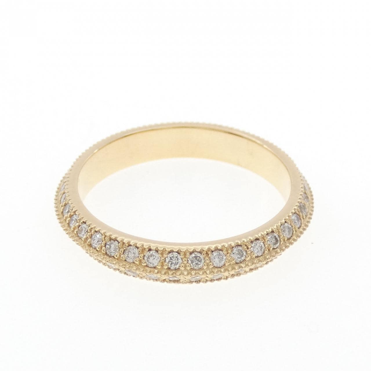 K18YG 完整永恒钻石戒指 0.51CT