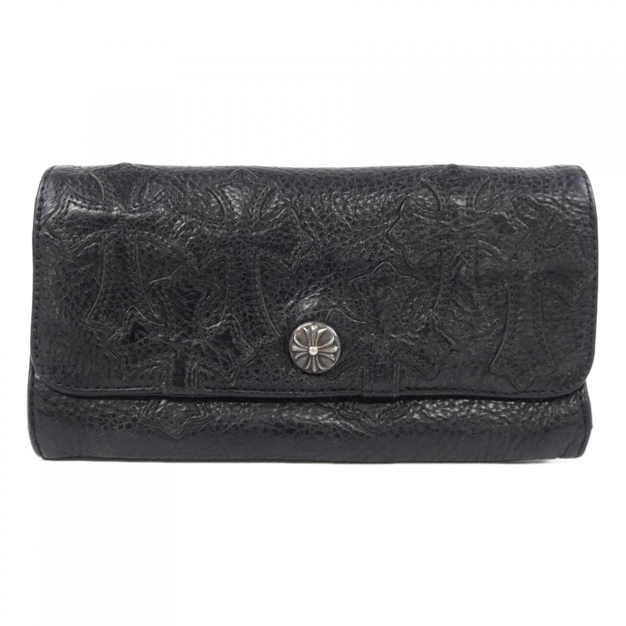 クロムハーツ CHROME HEARTS JUDY 6CEME CROS  ジュディ セメタリー クロスパッチ WALLET
