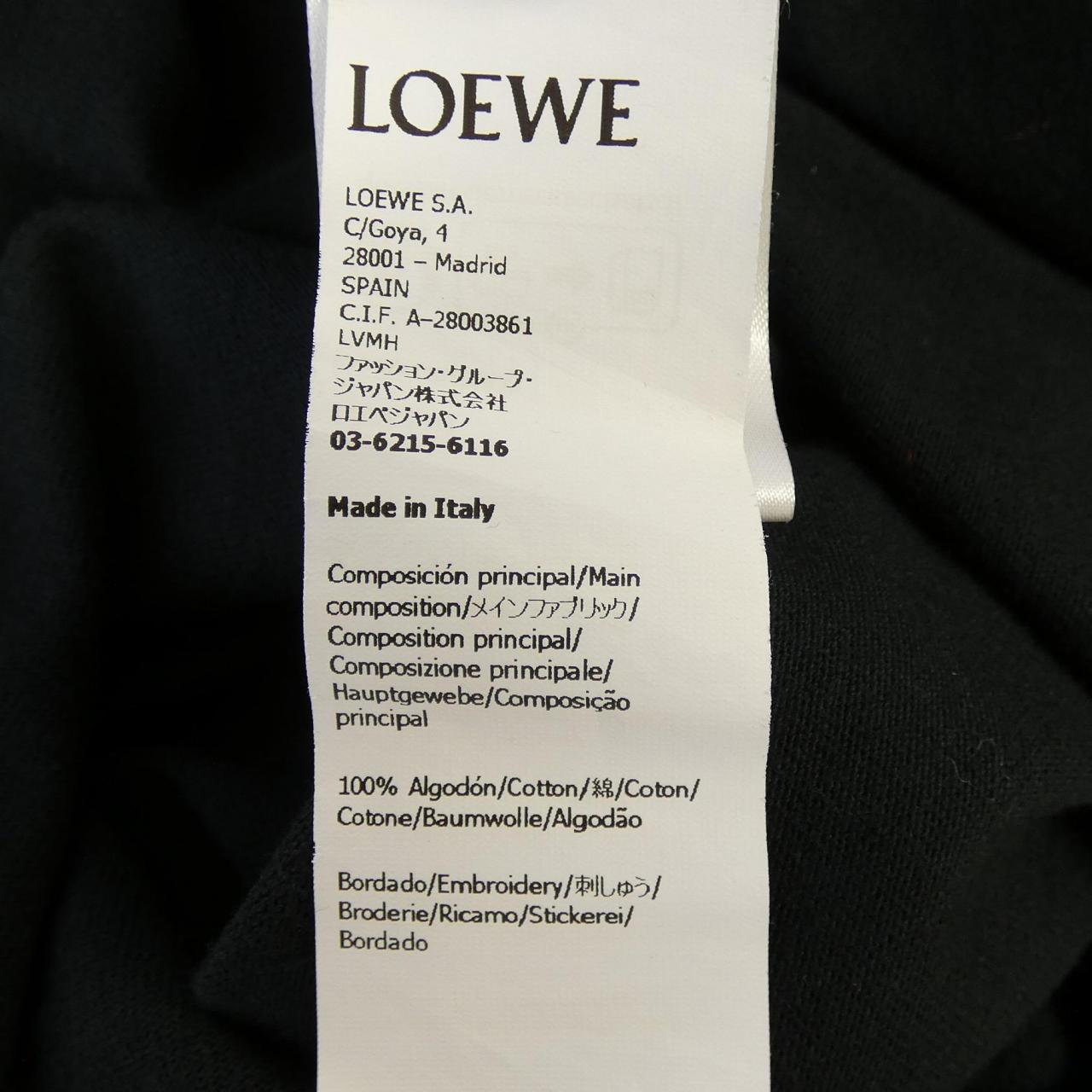 ロエベ LOEWE アナグラム ANAGRAM H526Y22XAX Tシャツ