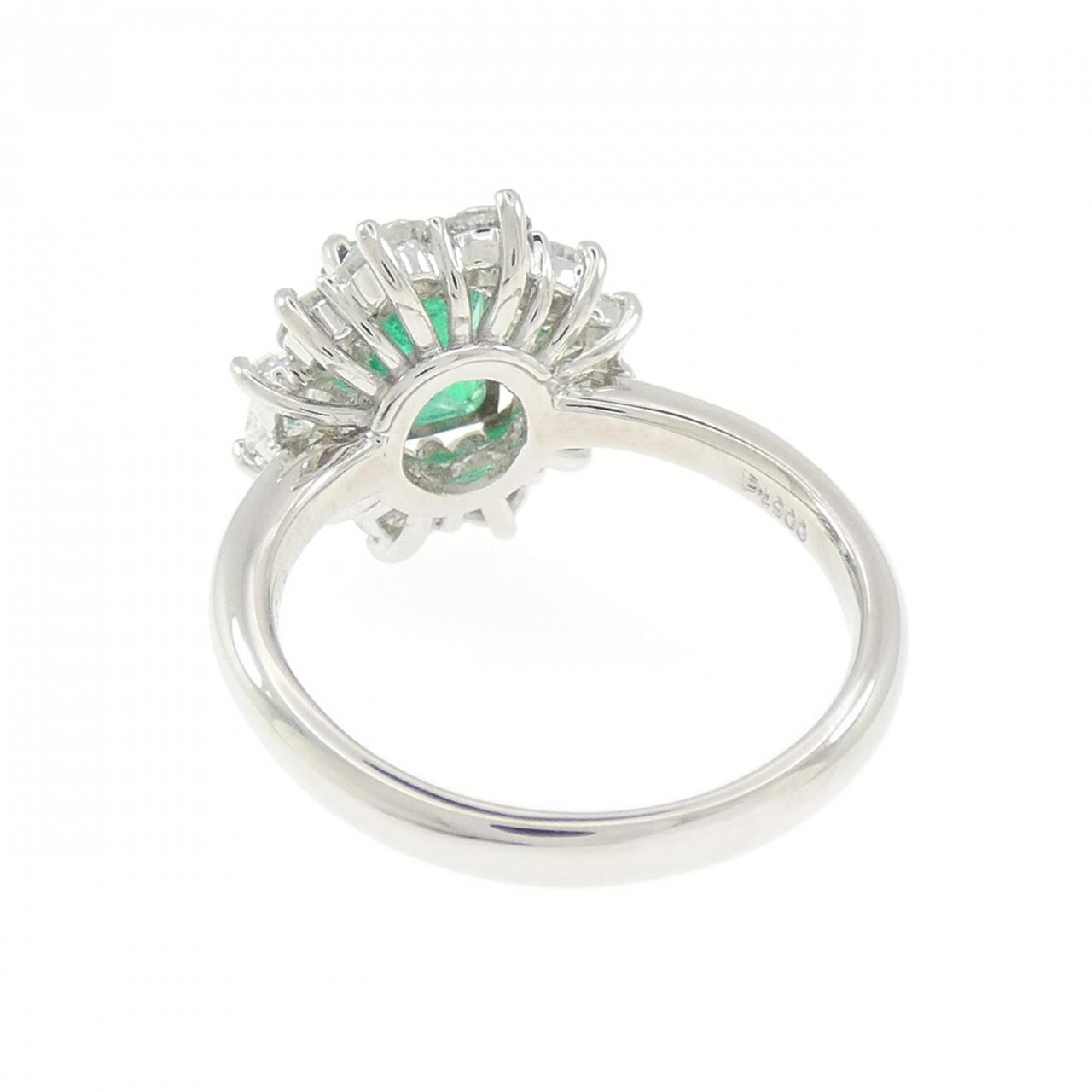 PT900 エメラルド リング 1.351CT
