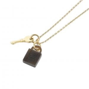 エルメス アミュレット パドロック PM 057027FD ネックレス