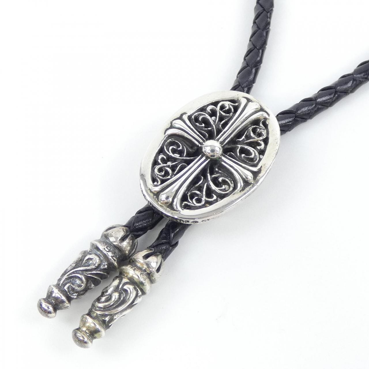 クロムハーツ CHROME HEARTS BOLO TIE OVAL TINY 2134 304 0101 9100 NECKLACE