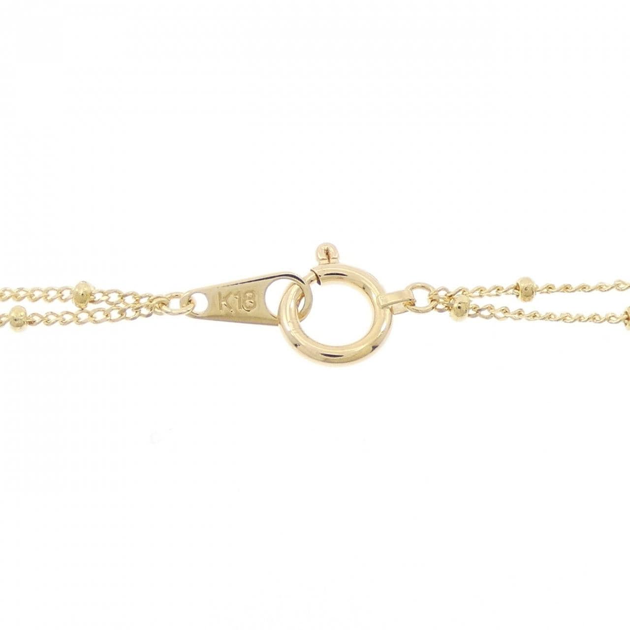 K18YG Star Necklace