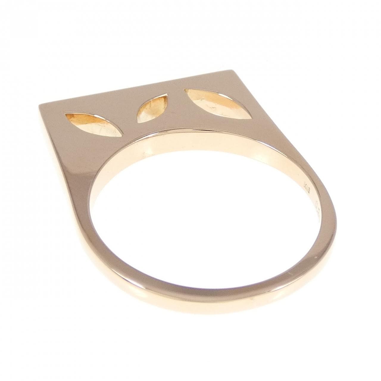 K18PG ダイヤモンド リング 0.20CT