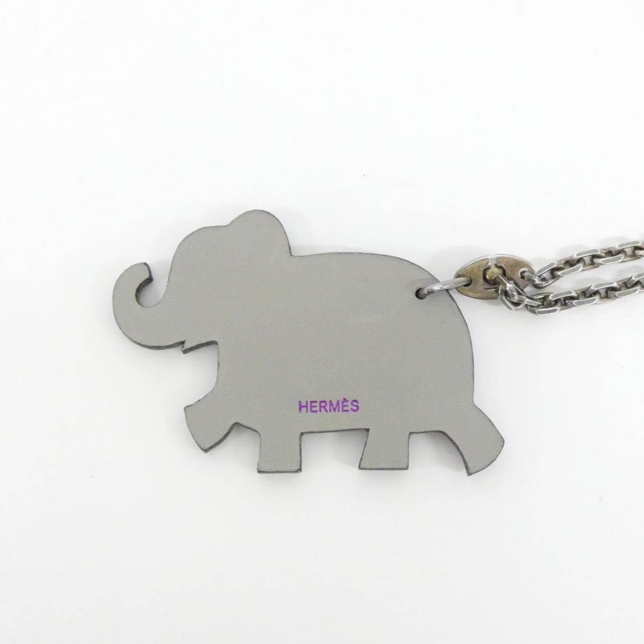 HERMES ELEPHANT KUCKY HAATI 054772CS Keychain
